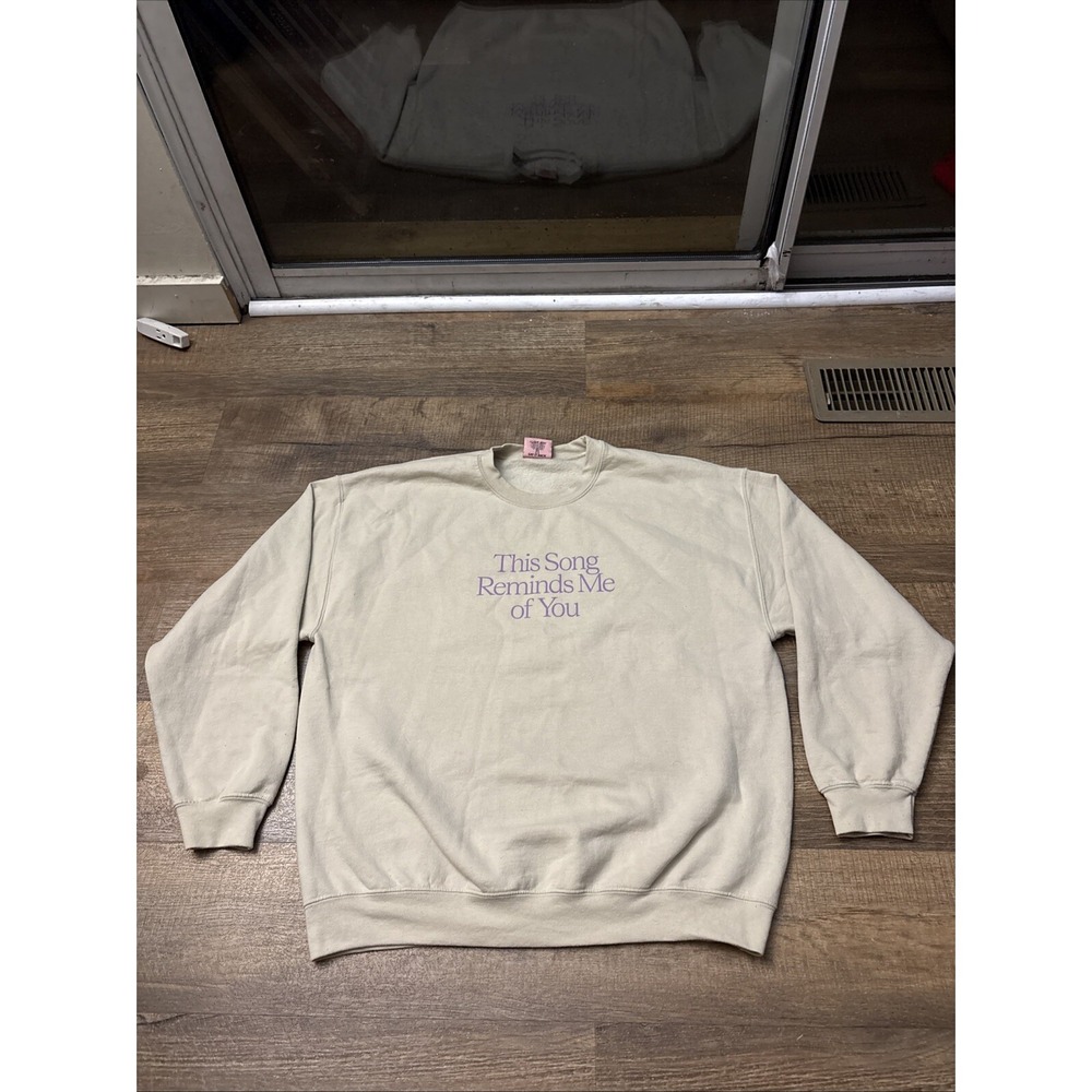 Lonely Ghost “This Song Reminds Me Of You” Ways To Say I Love You Sweatshirt XL